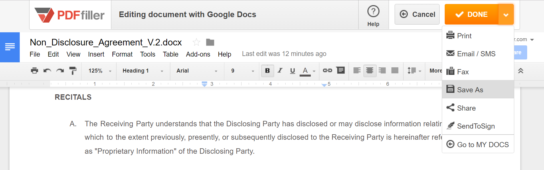 google docs sign in browser