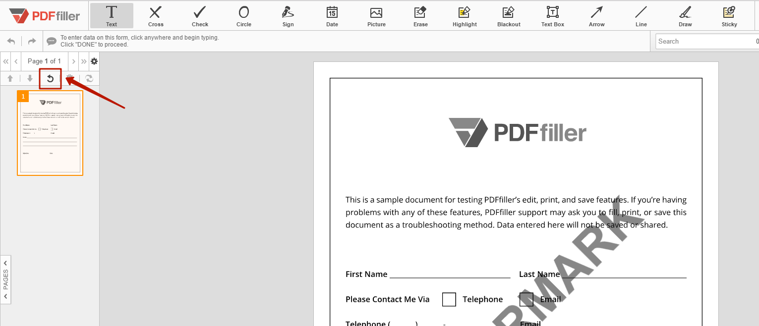 rotate pdf pages for printing