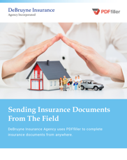 Sending Insurance Documents from the Field
