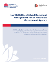 How DaDaDocs Solved Document Management for an Australian Government Agency