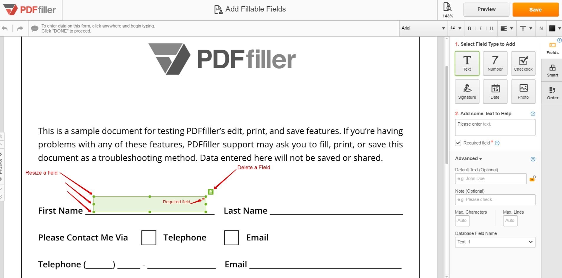 How To Create Expandable Text Field In Pdf