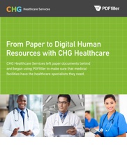 From Paper to Digital Human Resources with CHG Healthcare