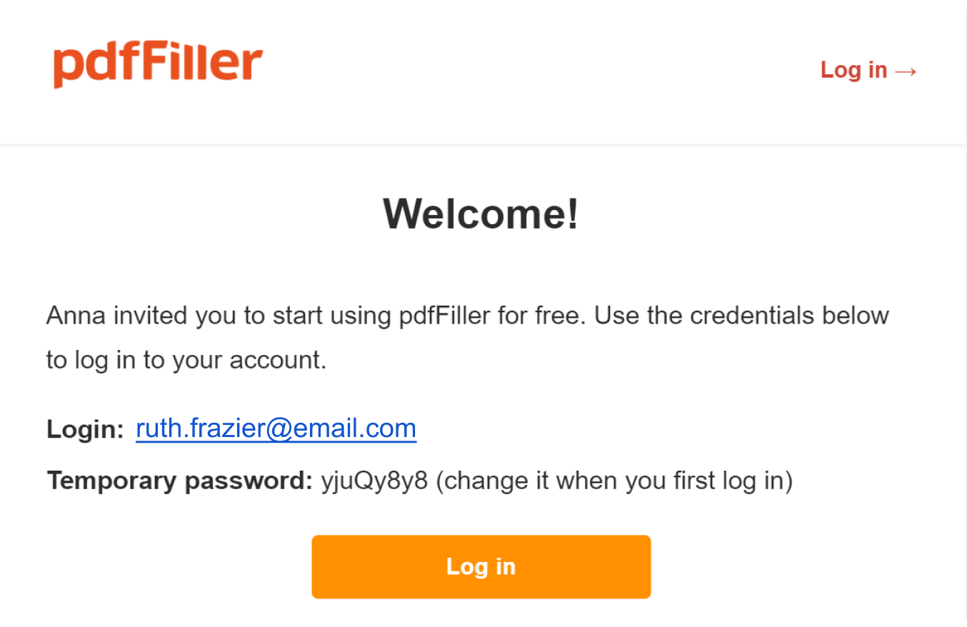 Online PDF Writer for a Company pdfFiller