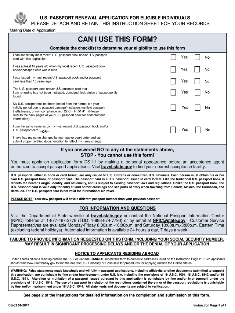 DS-82 form | pdfFiller