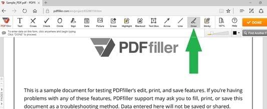 Draw on PDF for Free Online