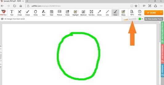 Draw In Document Search Edit Fill Sign Fax amp Save PDF Online 