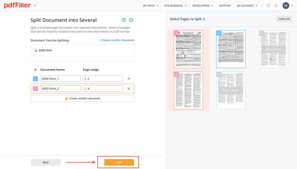 How to encrypt split PDF files after splitting with A-PDF Split? []