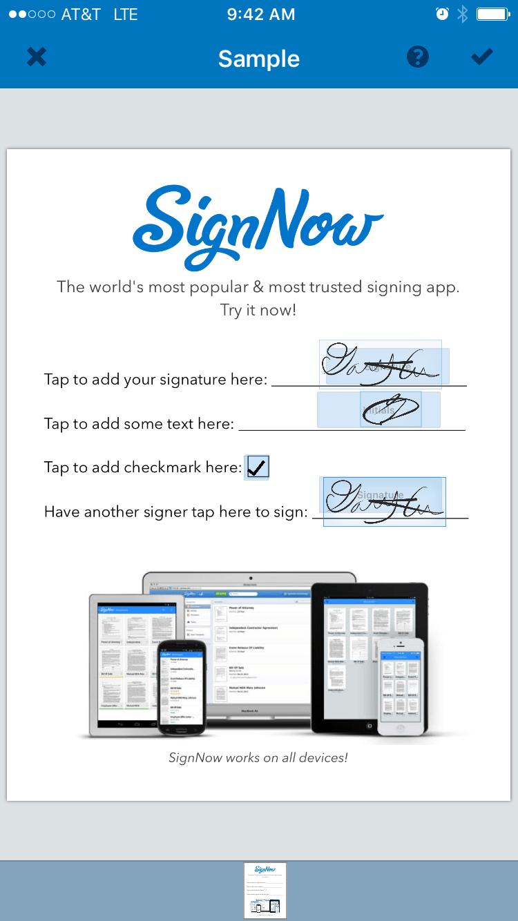 sign offline pdf