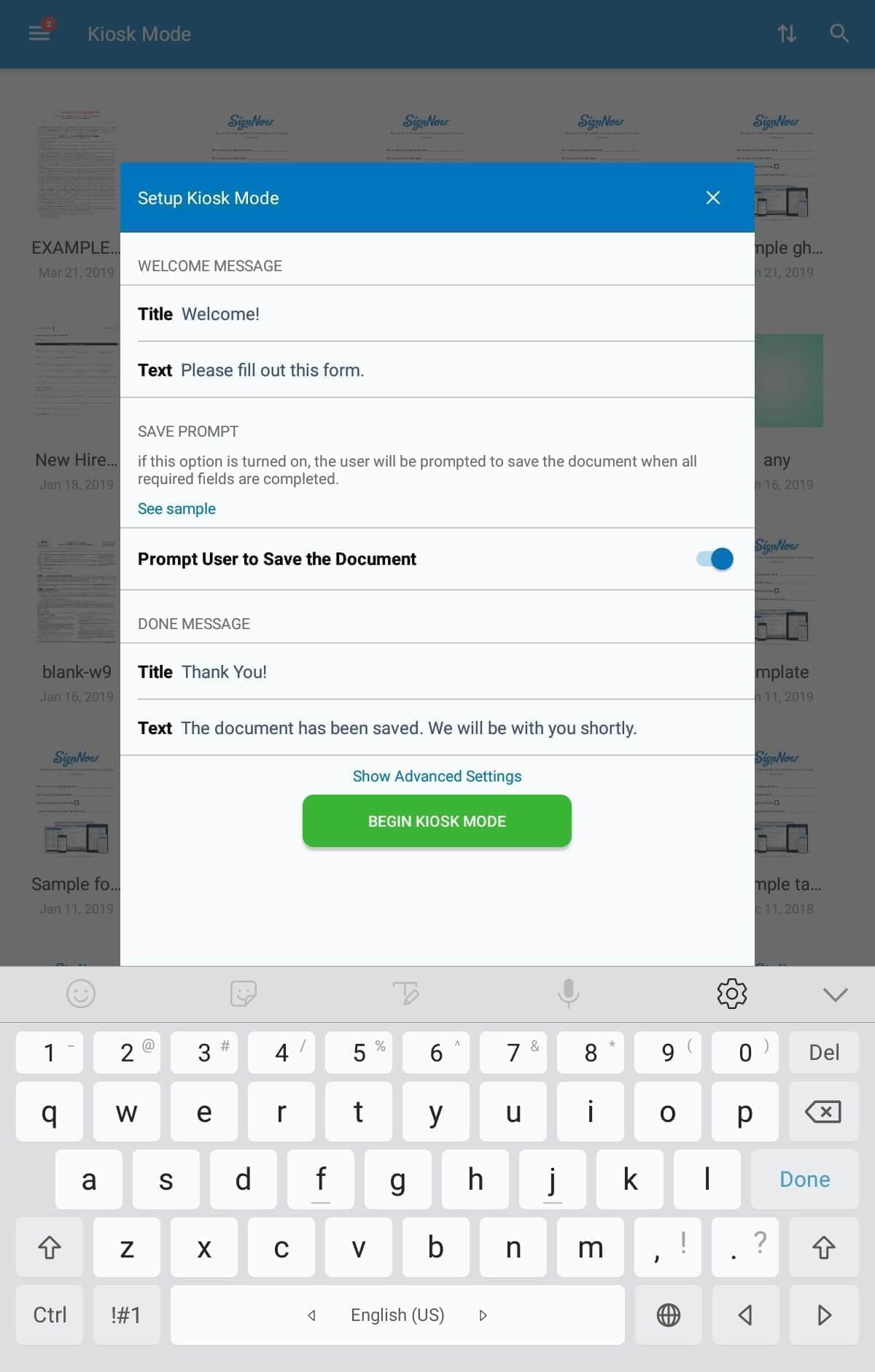 Kiosk Mode for Android pdfFiller