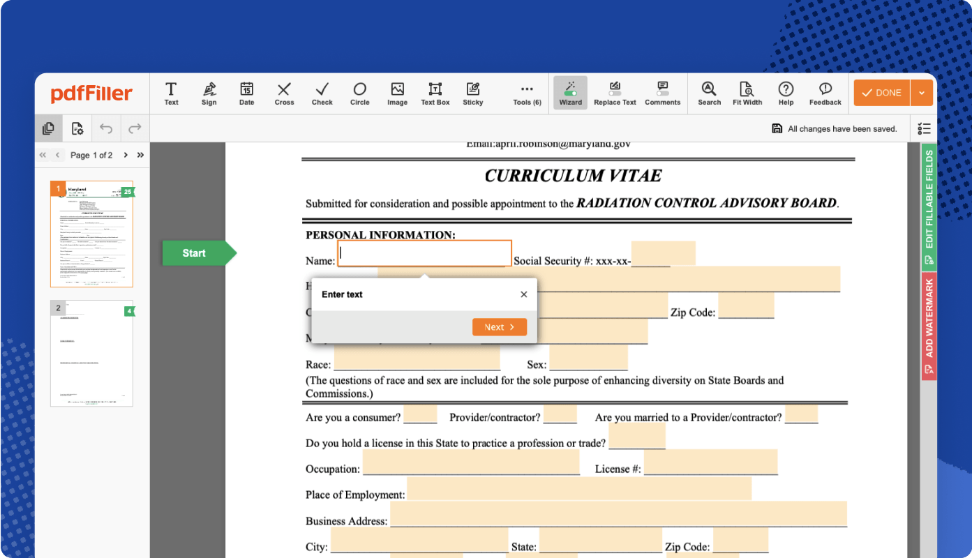 pdfFiller. Formulário PDF On-line Filler, Editor, Tipo em PDF ...