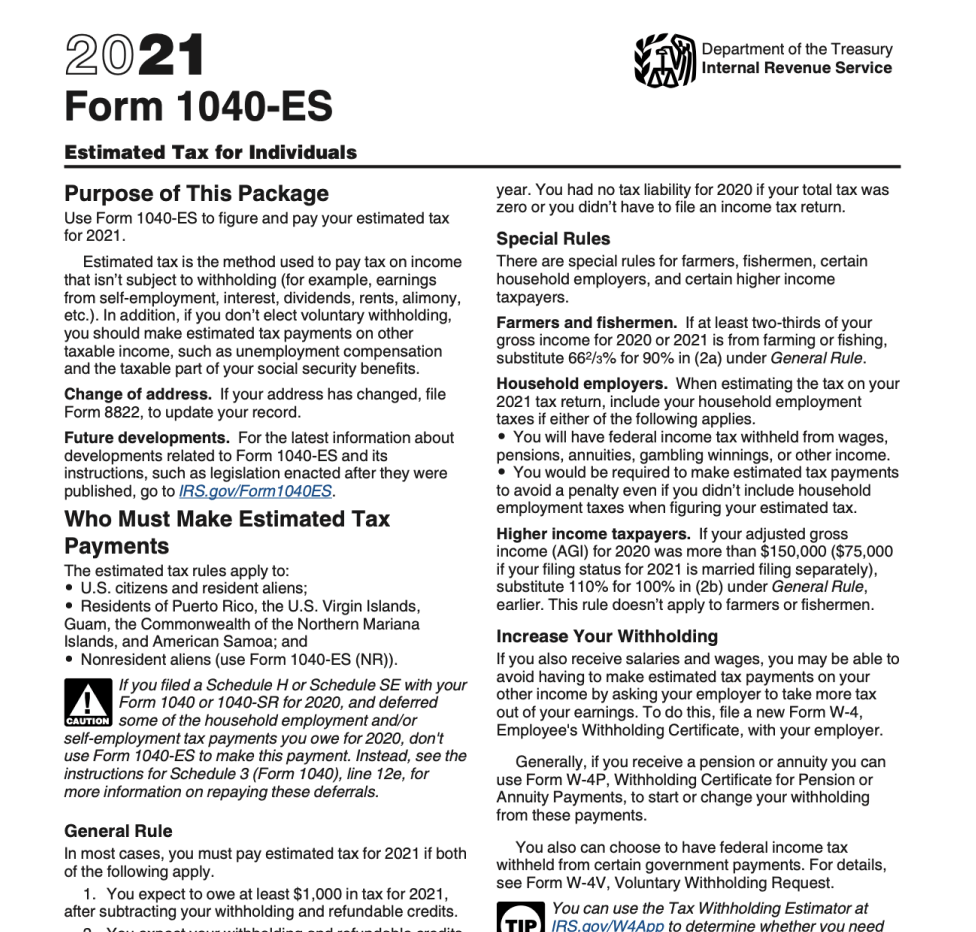 1040-es tax form | pdfFiller
